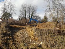 Baustellenvorbereitung - 18.01.2019 Baustellenvorbereitung - 18.01.2019