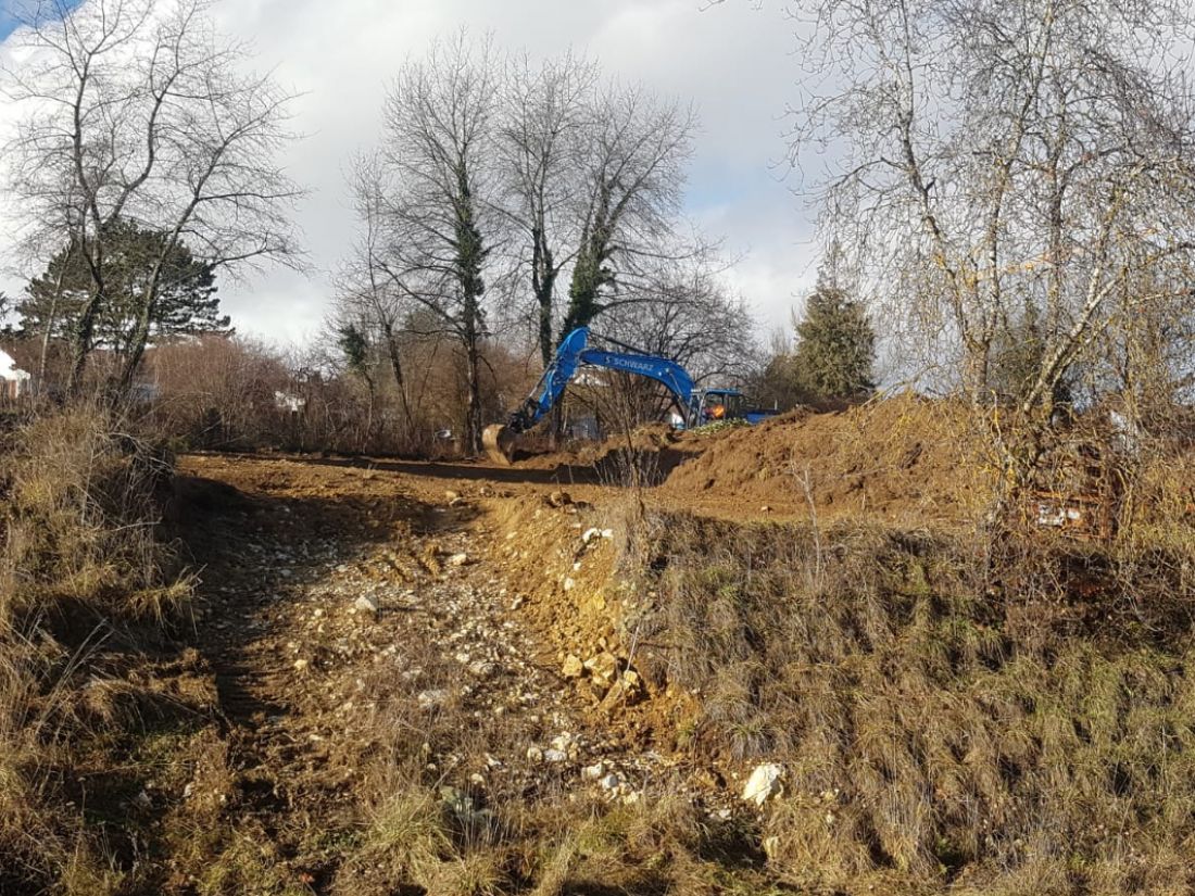 Baustellenvorbereitung - 18.01.2019 Baustellenvorbereitung - 18.01.2019