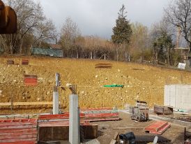 Betonieren der TG Wände - 06.04.2019 Betonieren der TG Wände - 06.04.2019