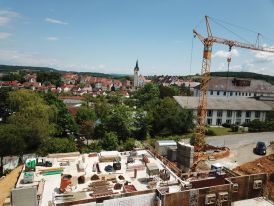 Baugrube Haus B - 01.07.19 Baugrube Haus B - 01.07.19