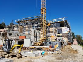 Rohbau Haus A - 01.10.19 Rohbau Haus A - 01.10.19