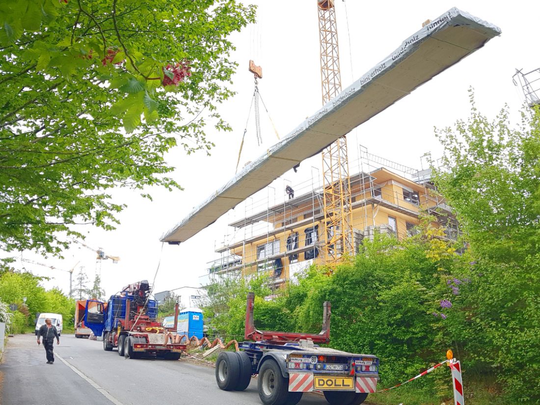 Aufrichten Haus B PH2 - 04.05.2019 Aufrichten Haus B PH2 - 04.05.2019