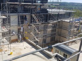 Außenputz Haus A - 08.05.2020 Außenputz Haus A - 08.05.2020