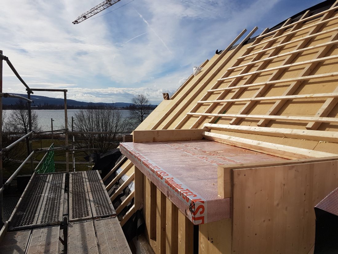 Dachstuhl Haus A - 01.08.2018