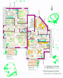 Grundriss Dachgeschoss